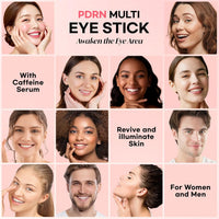 PDRN Multi Eye Stick — Caffeine & Hyaluronic Acid Under-Eye Treatment | Taglia
